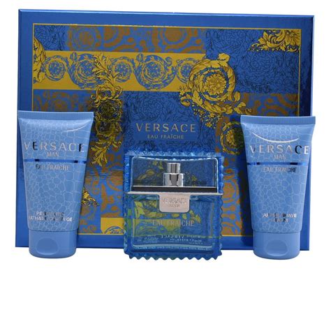 versace mens gift set|Versace eau fraiche gift set.